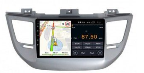 Автомагнитола For Cars для Hyundai Tucson 3 2015-2018 4Gb+64Gb Black 