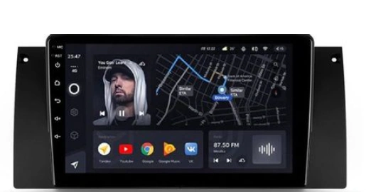 Автомагнитола For Cars для BMW E39 1995-2004 2Gb+32Gb Black 