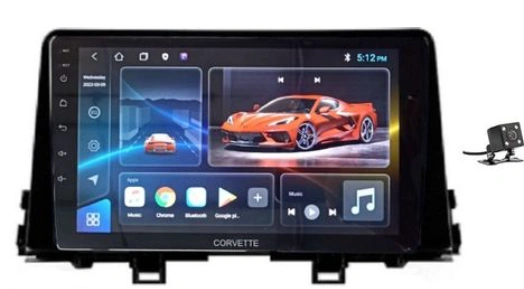 Автомагнитола For Cars для Kia Picanto 2018-2020 2Gb+32Gb + Камера Black 