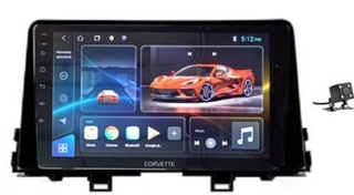 Автомагнитола For Cars для Kia Picanto 2018-2020 2Gb+32Gb + Камера Black 