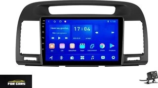 Автомагнитола For Cars F3 для Toyota Camry 2001-2006 2Gb+32Gb + камера заднего вида Black 