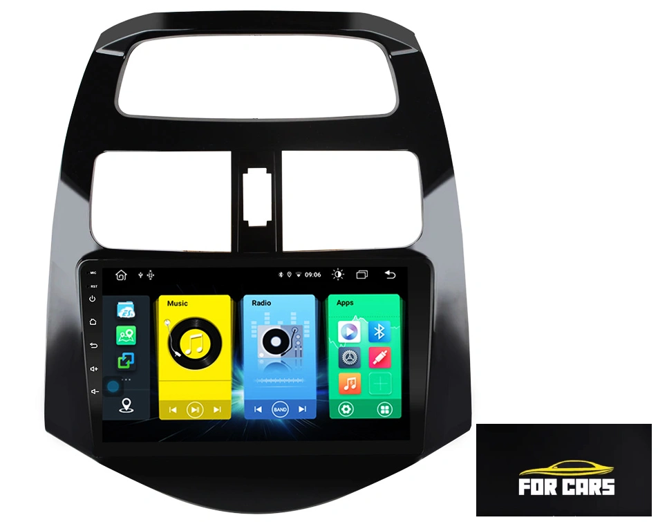 Автомагнитола For Cars K3 для Chevrolet Spark 2011-2022 4Ggb+64Gb Black 