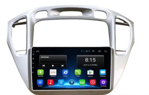 Автомагнитола For Cars C3 для Toyota Highlander 2001-2007 4Gb+64Gb Black 