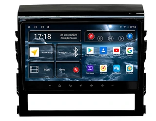 Автомагнитола For Cars для Toyota Land Cruiser 2017-2019 2Gb+32Gb черная 