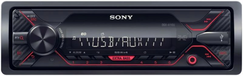 Автомагнитола Sony DSX-A110U черный 