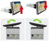 Автомагнитола Pervoi Android Grove черно-серебристая 