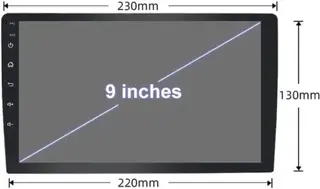 Автомагнитола Pervoi Android M5 PRO 2K черная 