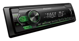 Автомагнитола Pioneer MVH-S120UBG черно-зеленая 