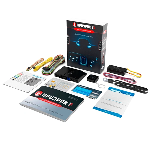 Автосигнализация Tec Electronics Призрак-8L черная