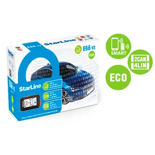 Автосигнализация StarLine E66 V2 BT ECO 2CAN-4LIN
