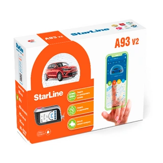 Автосигнализация StarLine A93 черная