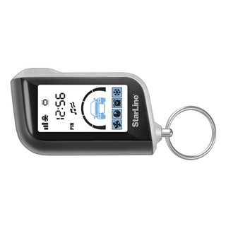 Автосигнализация StarLine A93 2CAN-2LIN черно-серая