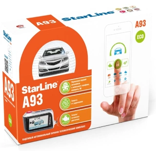 Автосигнализация StarLine A93 ECO черная