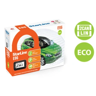 Автосигнализация StarLine E96 BT Eco черно-красная