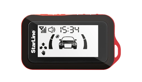 Автосигнализация StarLine E96 BT черно-красная  - фото 2