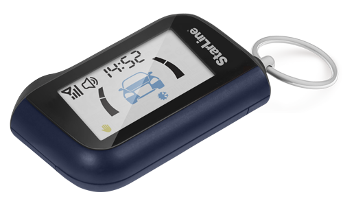 Автосигнализация StarLine A63 GSM ECO черно-синяя 