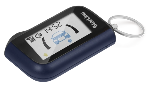 Автосигнализация StarLine A63 GSM ECO черно-синяя 