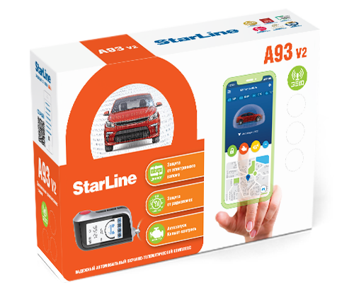 Автосигнализация StarLine A93 V2 GSM  - фото 4