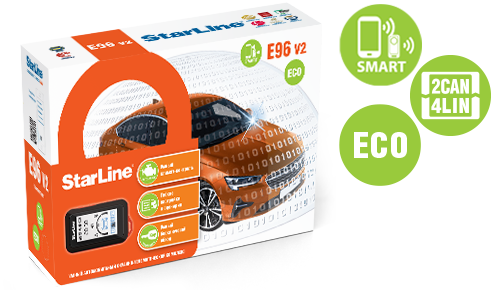 Автосигнализация StarLine E96 V2 BT ECO 2can+4lin  - фото 3