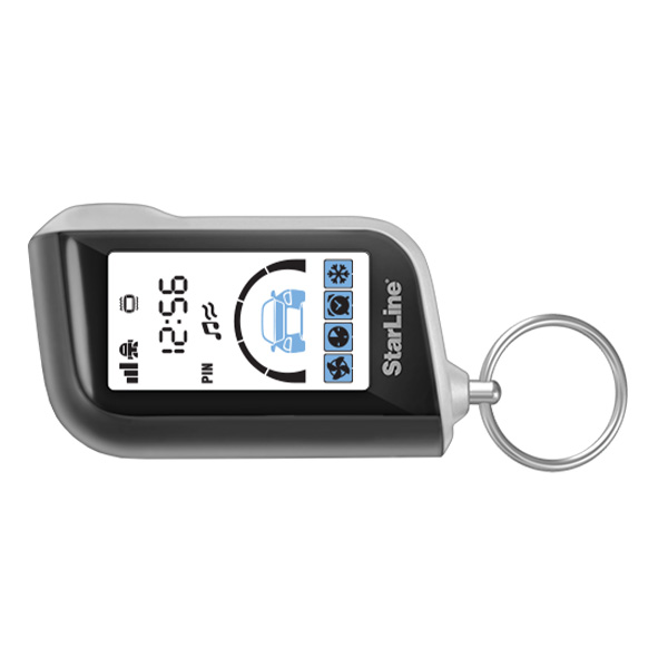 Автосигнализация StarLine A63 2CAN+2LIN ECO черно-серая