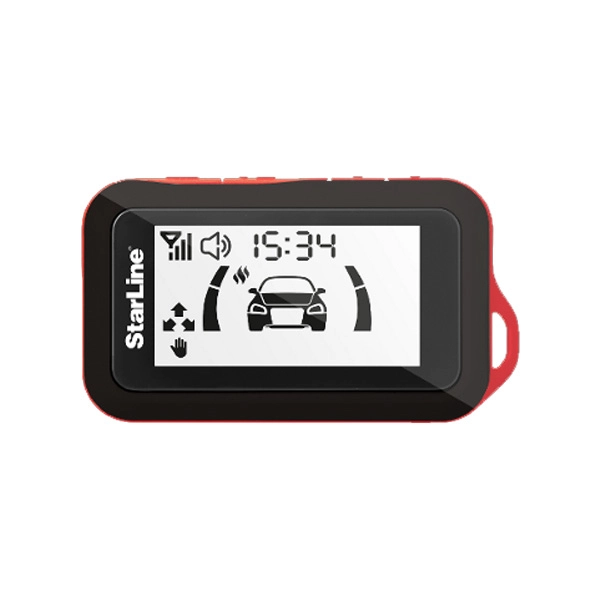 Автосигнализация StarLine E66 BT ECO черно-красная