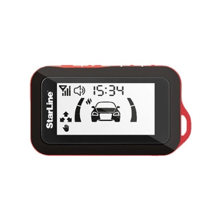 Автосигнализация StarLine E66 BT ECO черно-красная