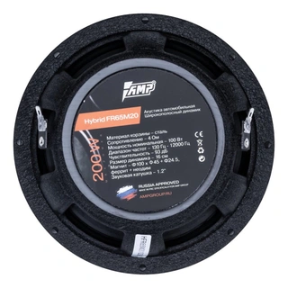 AMP көлігіне арналған эстрадалық акустика Hybrid FR65M20