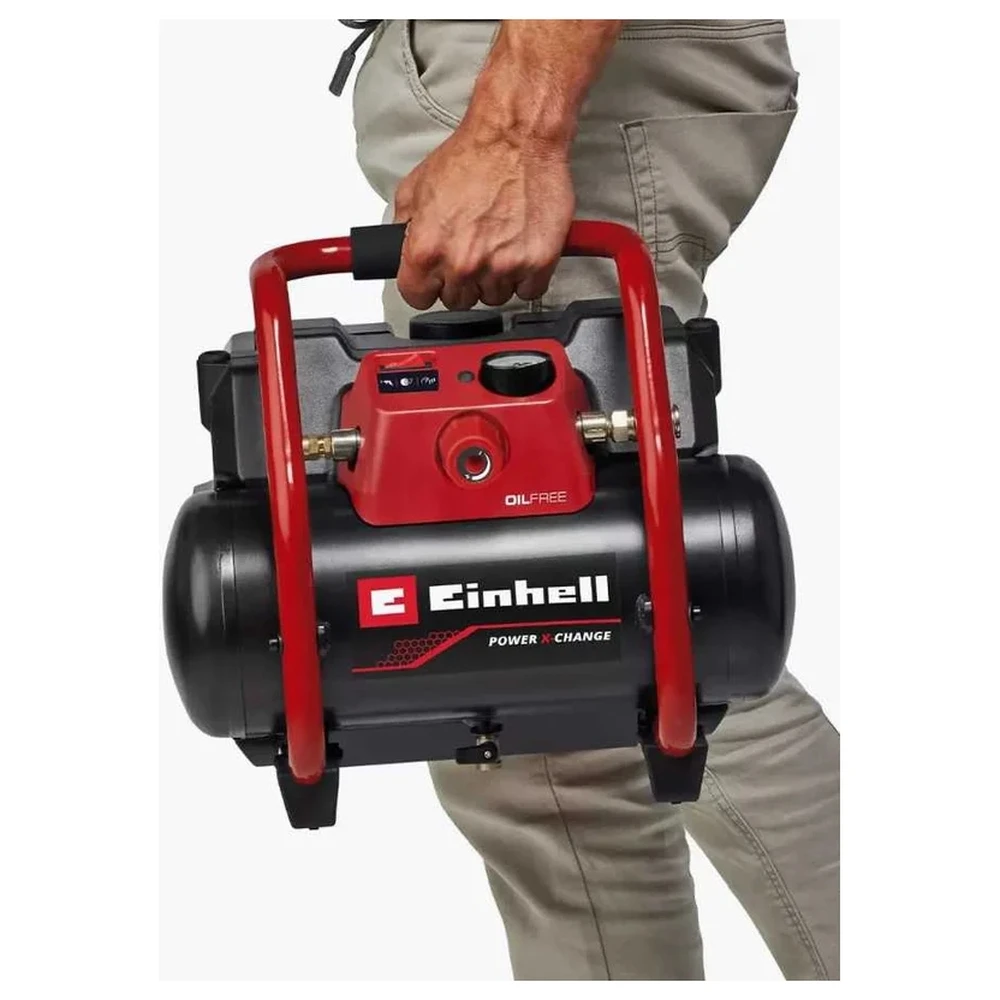 Компрессор аккумуляторный Einhell TE-AC 36/150 Li OF-Solo 4020415  - фото 4