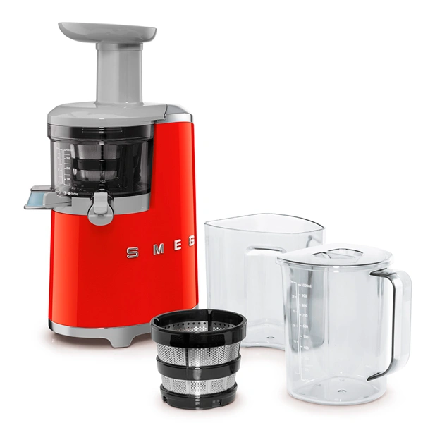 Соковыжималка шнековая Smeg SJF01RDEU (Красный) - фото 5