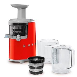 Соковыжималка шнековая Smeg SJF01RDEU (Красный) - фото 5