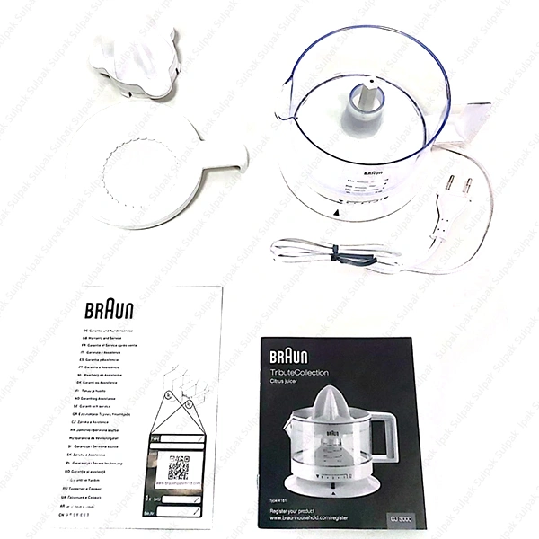 Соковыжималка цитрусовая Braun CJ3000 - фото 5