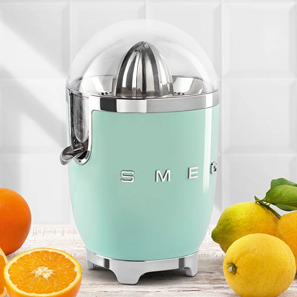 Соковыжималка для цитрусовых Smeg CJF01PGEU Зеленая - фото 4