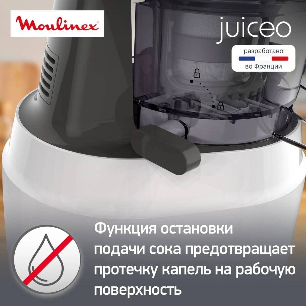Moulinex шырын сыққышы ZU150110 - фото 8