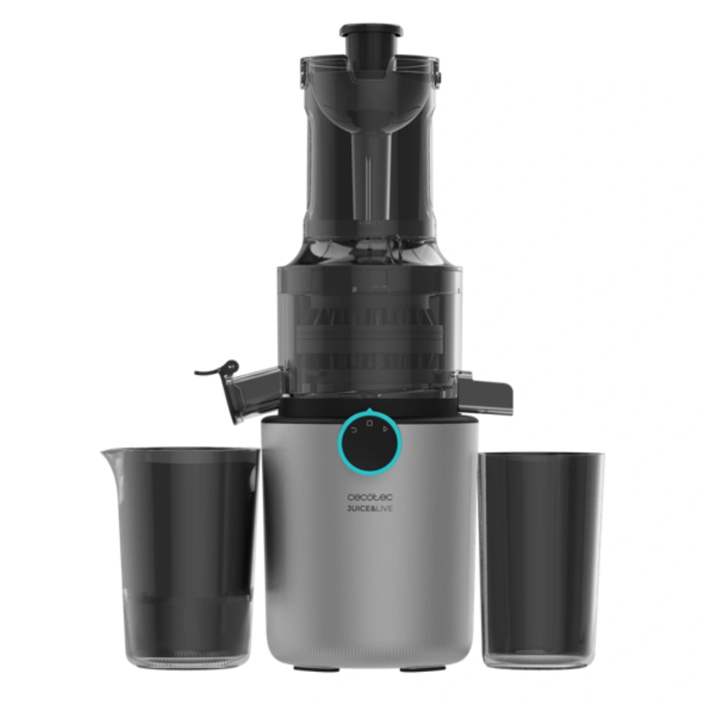 Соковыжималка шнековая Cecotec Juice&Live 1500 Slim серый  - фото 2