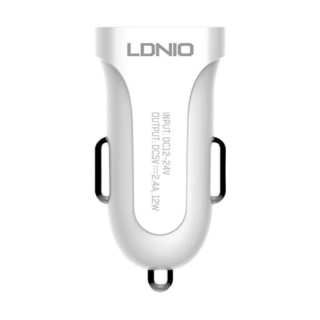 Автомобильное зарядное устройство LDNIO DL-C17 1*USB Lightning Белый DL-C17 Lightning