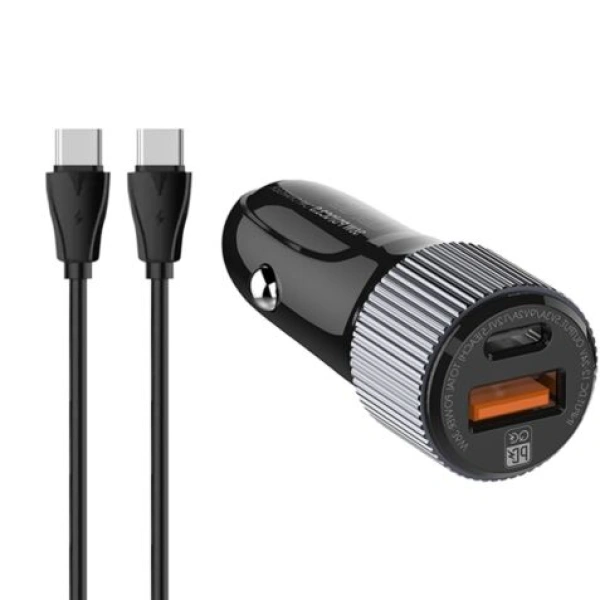 Автомобильное зарядное устройство LDNIO C510Q (Type-C)