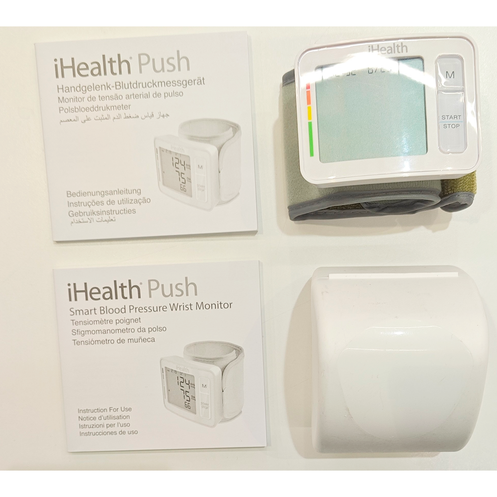 Умный наручный тонометр iHealth PUSH Wrist Smart Blood Pressure - фото 4