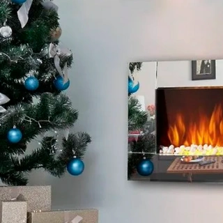 Электрокамин Electrolux EFP/W-2000S серебристый - фото 4