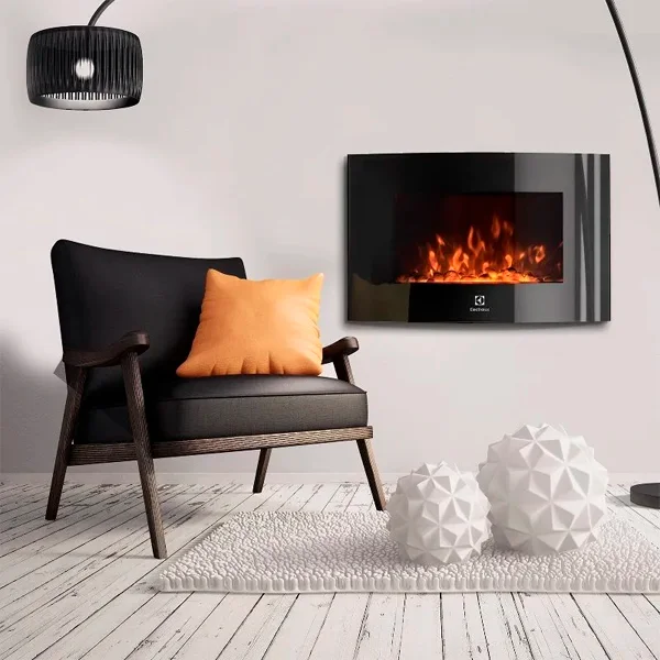 Электрокамин Electrolux EFP/W-1200URLS черный - фото 4