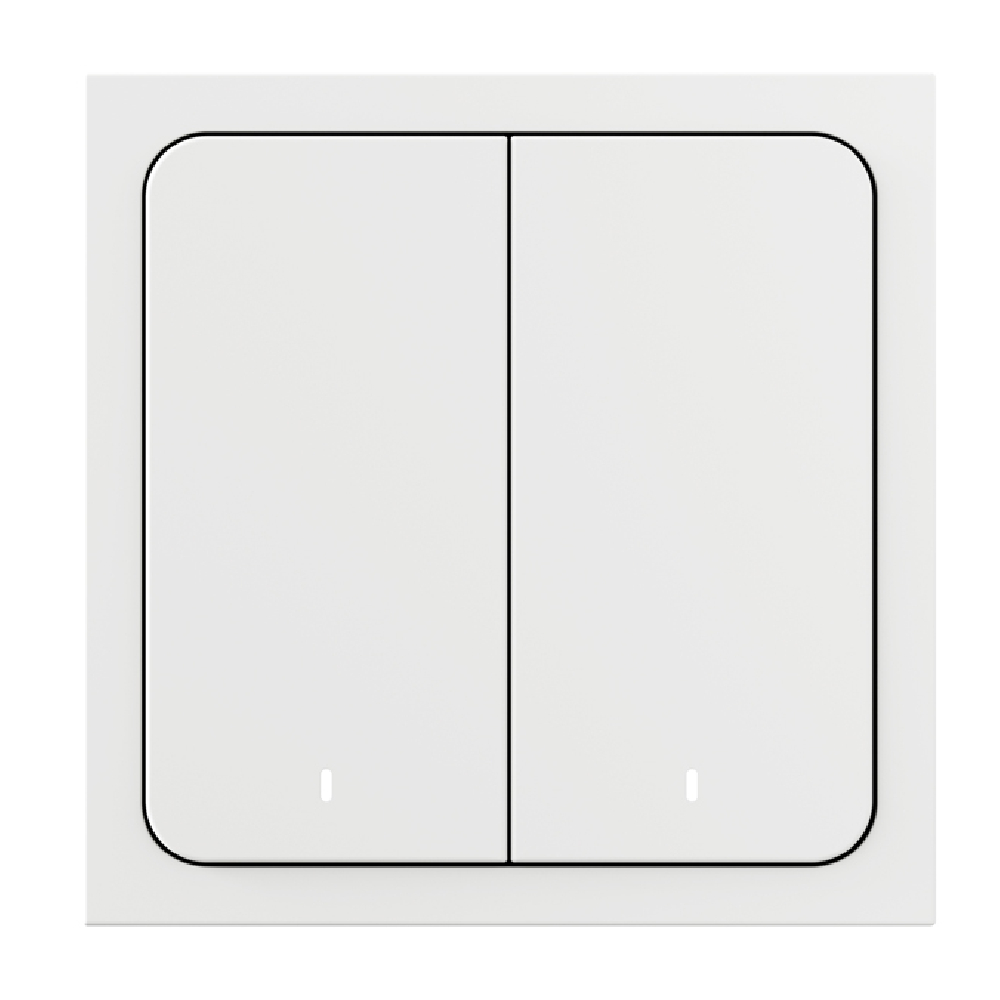 Умный выключатель Яндекс YNDX-00532 2 клавиши Умный выключатель Яндекс YNDX-00532 2 клавиши