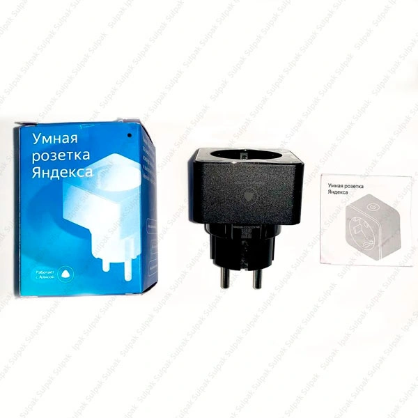 Умная розетка Яндекс YNDX-0007B Black - фото 3