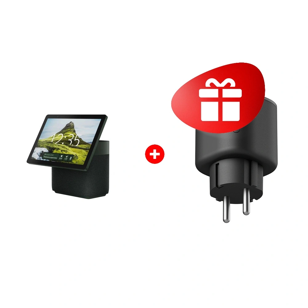 Комплект Яндекс Matter (YNDX-00540BLK) + Yandex YNDX-00055GRN 