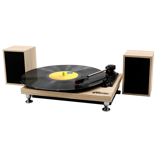 Ritmix винил рекордтық ойнатқышы LP-240 Light wood