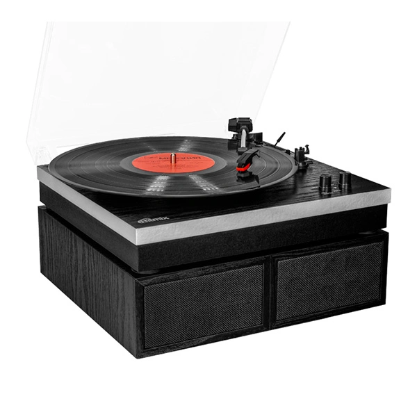 Проигрыватель виниловых пластинок Ritmix LP-380B Black wood - фото 3