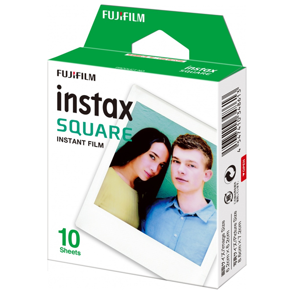 Fujifilm пленкасы лезде суретке түсіруге арналған Instax SQ WW (10/PK)