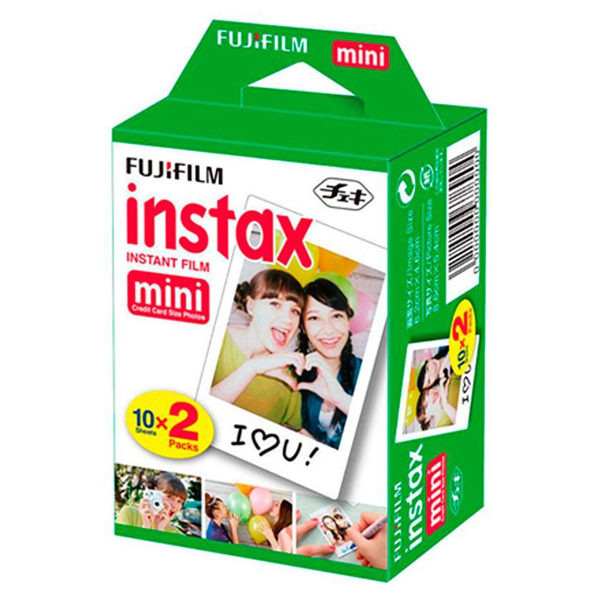 Fujifilm пленкасы лезде суретке түсіруге арналған Instax mini EU 2 10/2PK