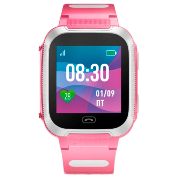 Детские смарт-часы Jet Kid Friend розовый+белый - фото 2