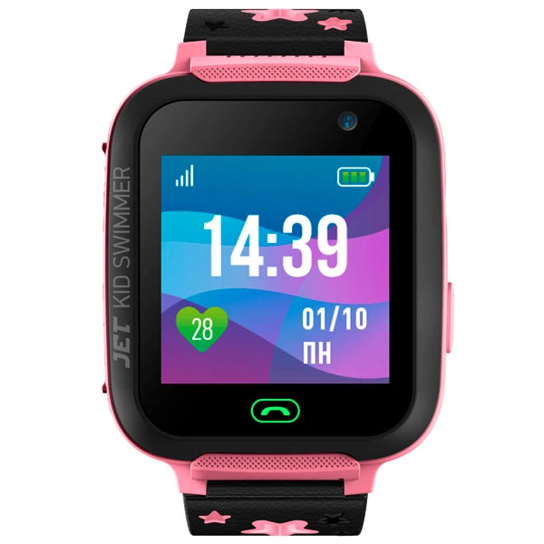 Детские смарт-часы Jet Kid Swimmer розовый - фото 2