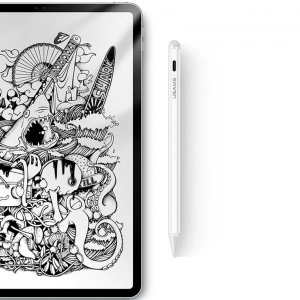Стилус для планшета Usams US-ZB223 White - фото 6