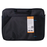 Cумка для ноутбука Continent CC-205 GB, для 15.6" (чёрная с синим) - фото 2